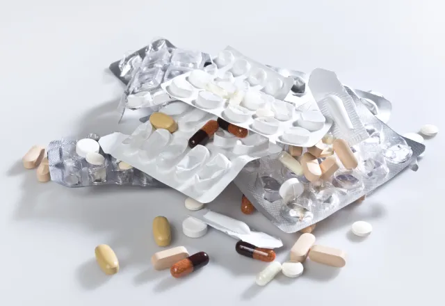 piller i och utanför medicinkartor